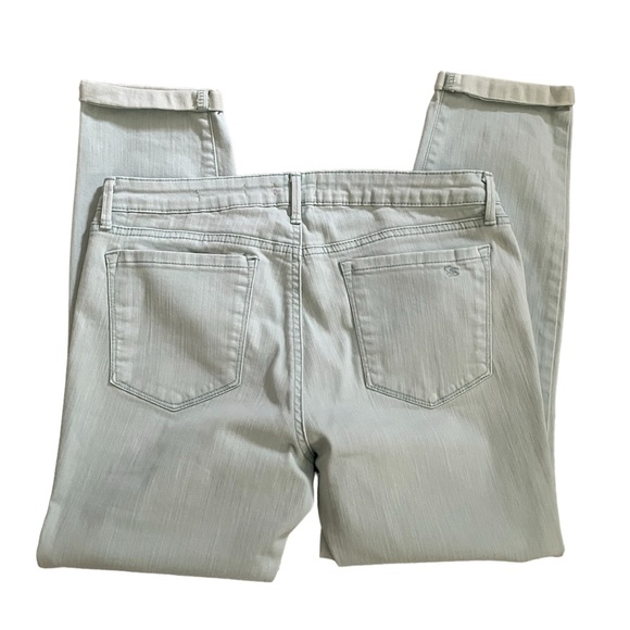 Jessica Simpson Rolled Crop Skinny Jeans Sky Blue - Size 12/31 - Picture 3 of 11